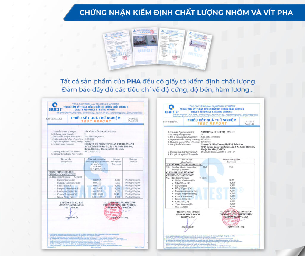 Kiểm nghiệm: Quatest 3