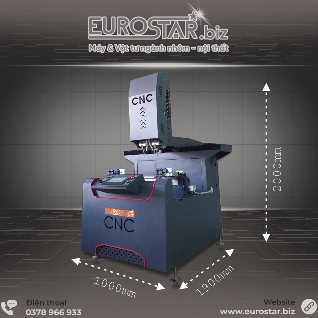 Máy Khoét Khóa CNC K902