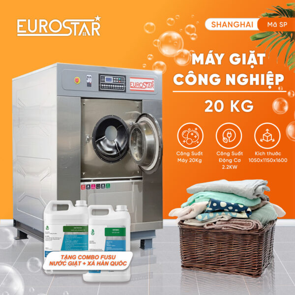 Máy giặt công nghiệp 20KG