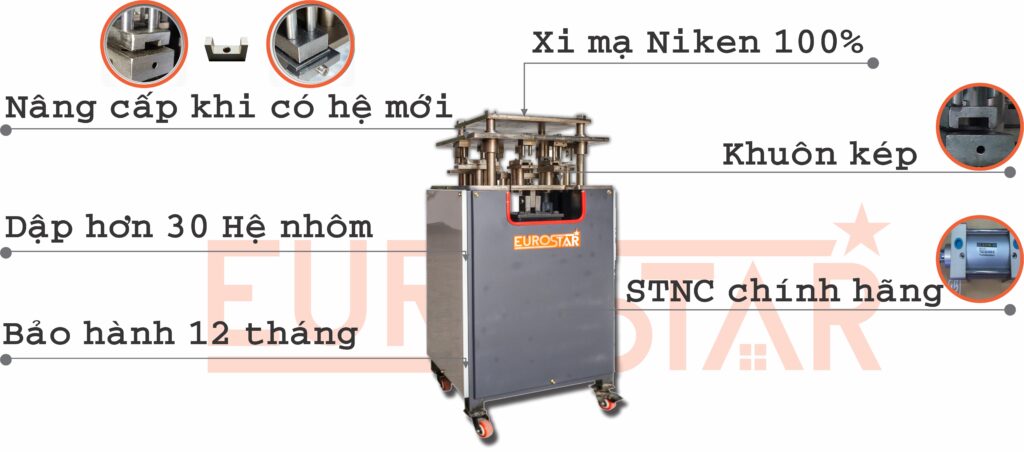 cấu tạo máy dập ke vĩnh cửu tiết kiệm