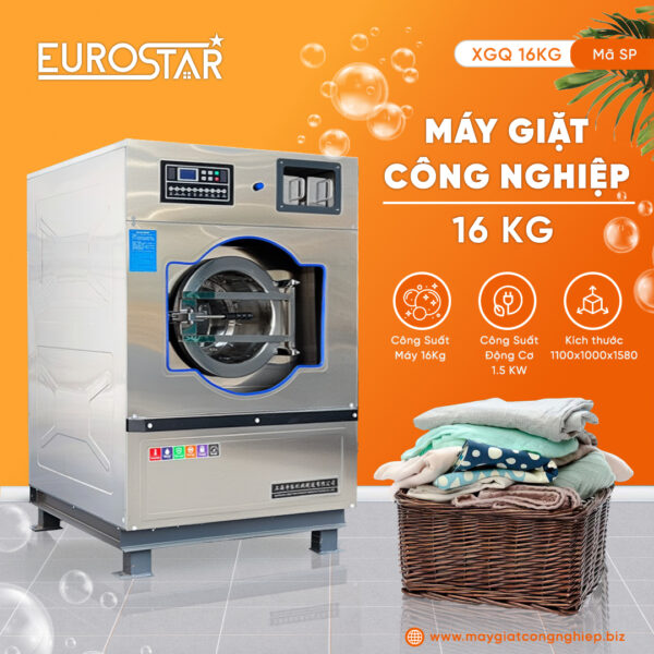 MÁY GIẶT CÔNG GHIỆP 16KG
