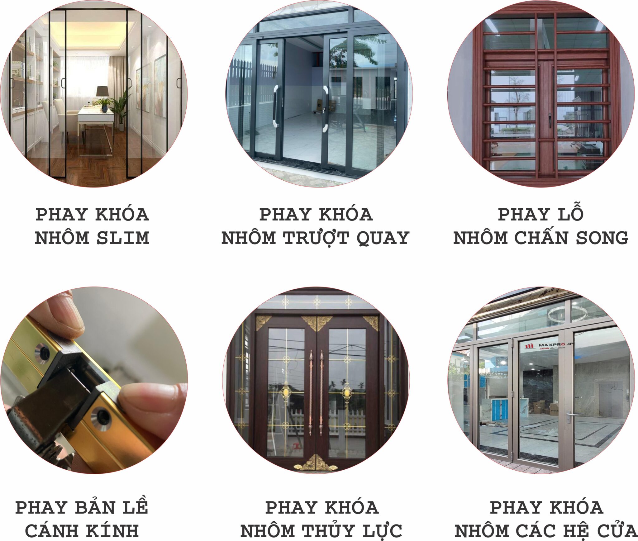 phay khóa đa hệ nhôm