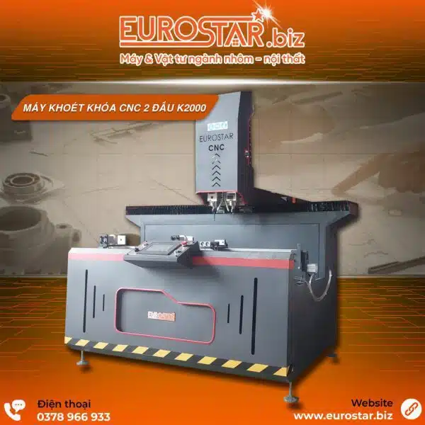 Máy Phay Khóa CNC K2000