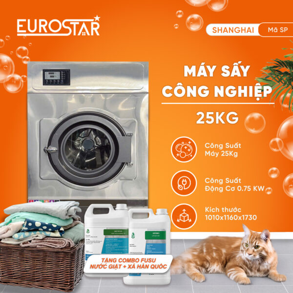 Máy sấy công nghiệp 25KG