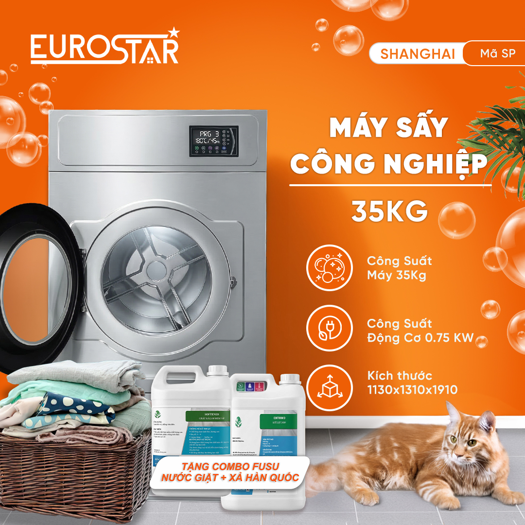 Máy sấy công nghiệp 35KG