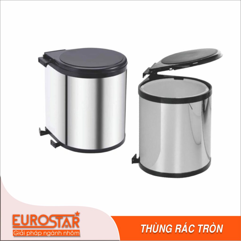 Thùng rác tròn