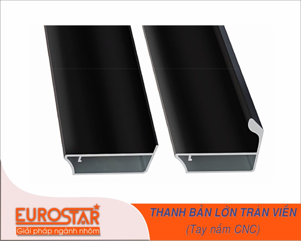 Cánh kính tủ bếp tràn viền