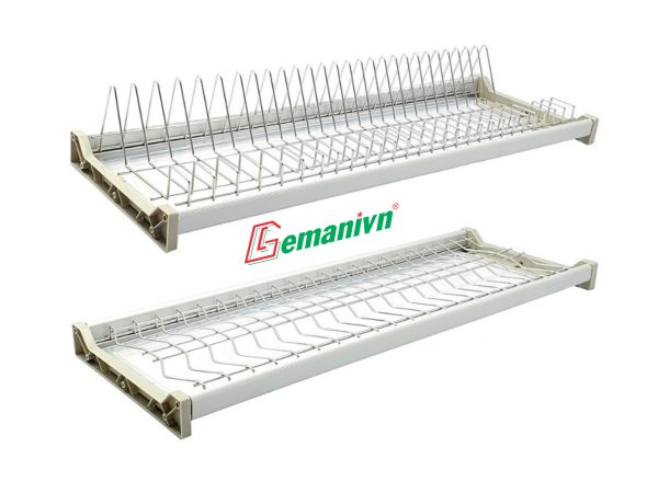 giá bát đĩa cố định 2 tầng