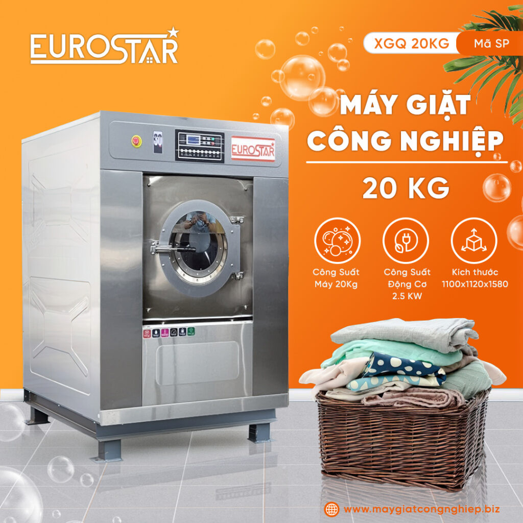 MÁY GIẶT CÔNG NGHIỆP 20KG