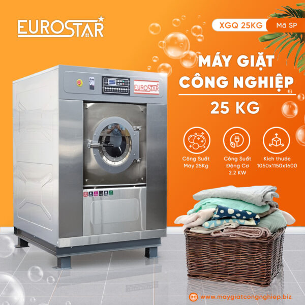 MÁY GIẶT CÔNG NGHIỆP 25KG