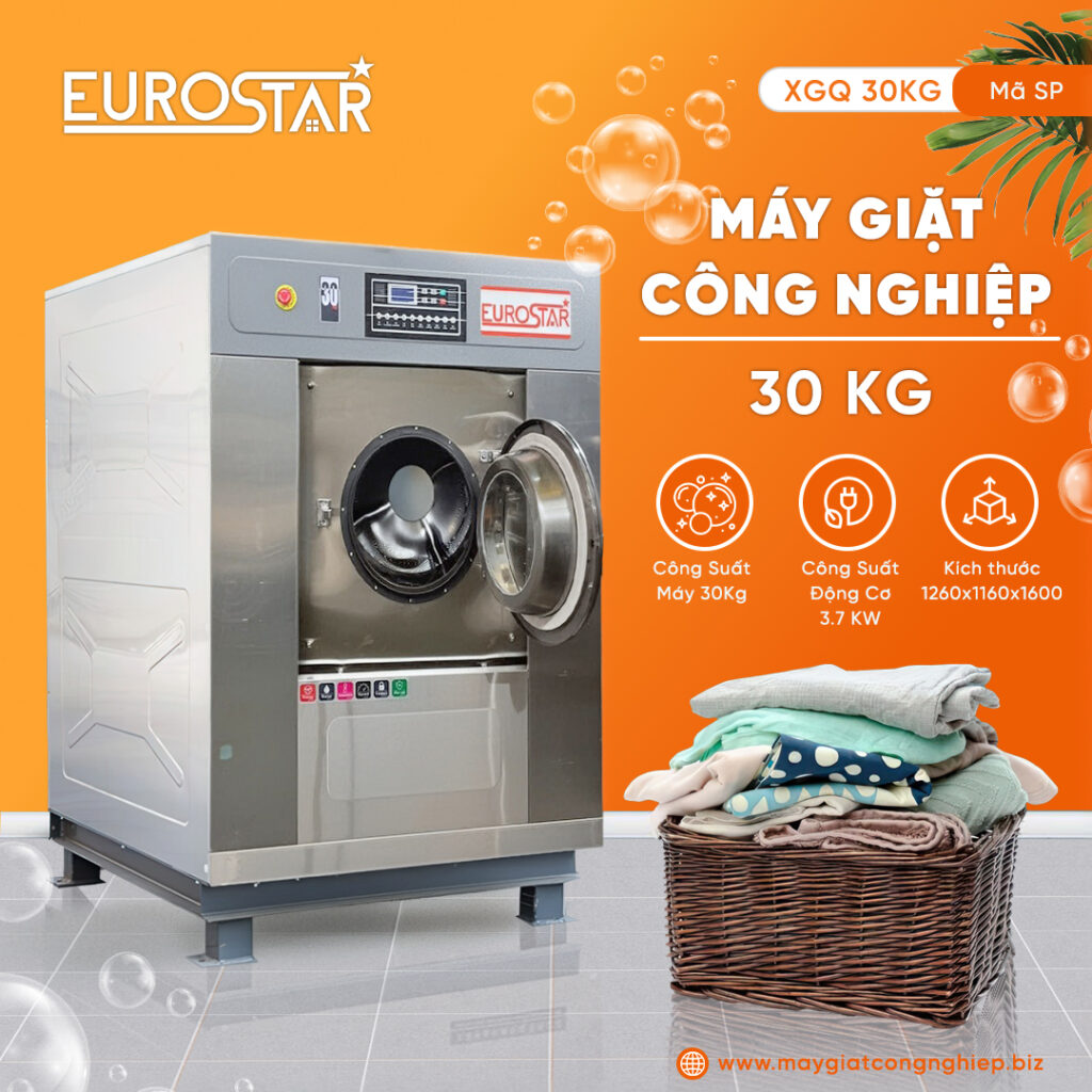 MÁY GIẶT CÔNG NGHIỆP 30KG
