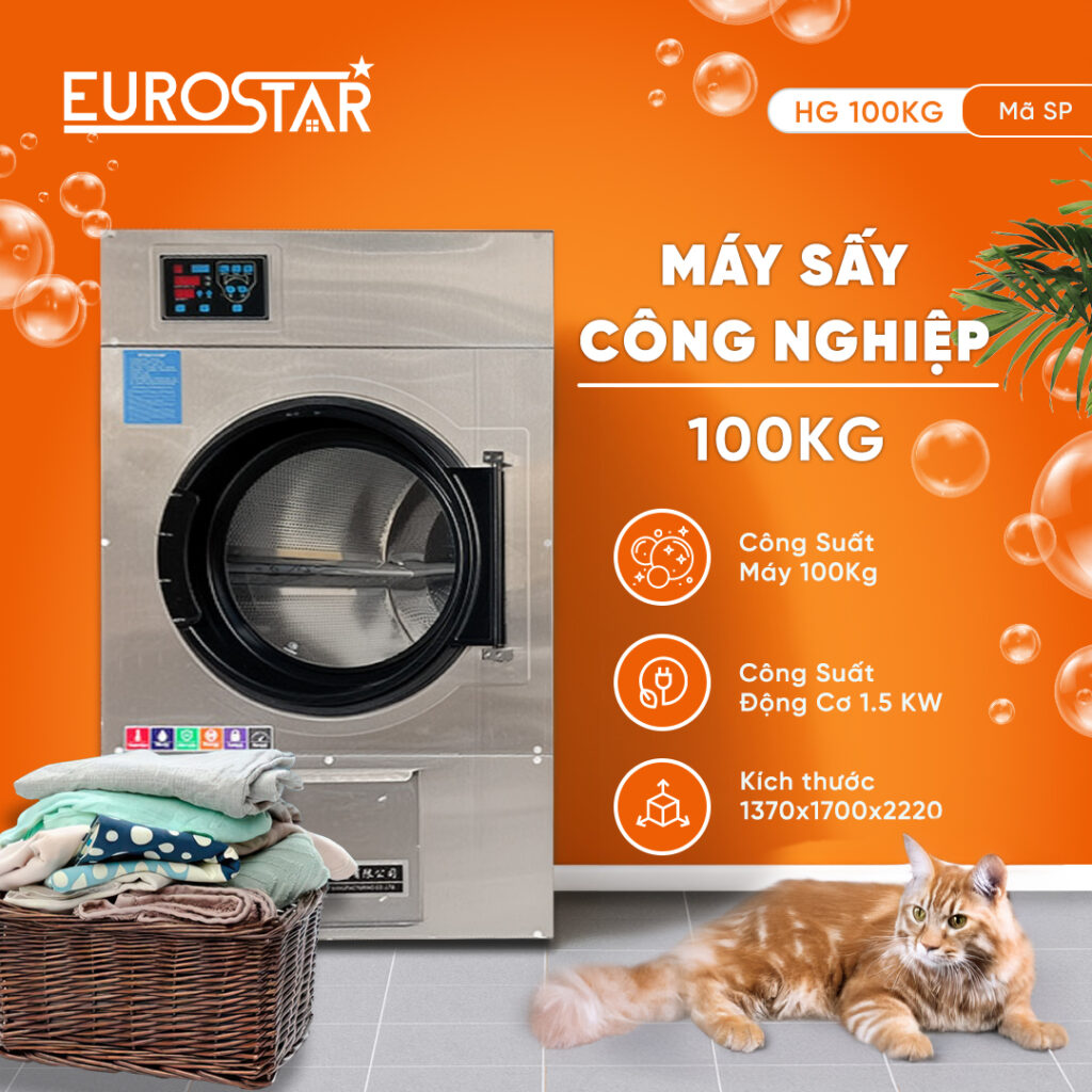 MÁY SẤY CÔNG NGHIỆP 100KG