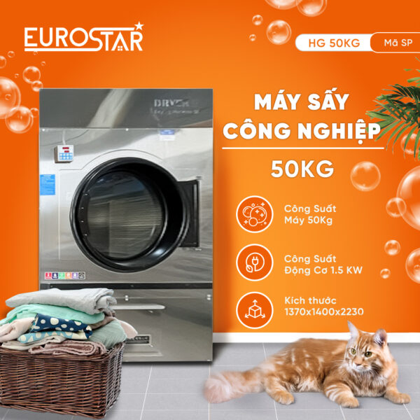 MÁY SẤY CÔNG NGHIỆP 50KG