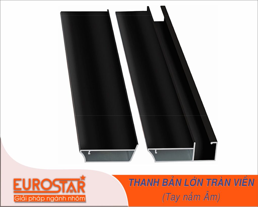 cánh kính tủ bếp tràn viền