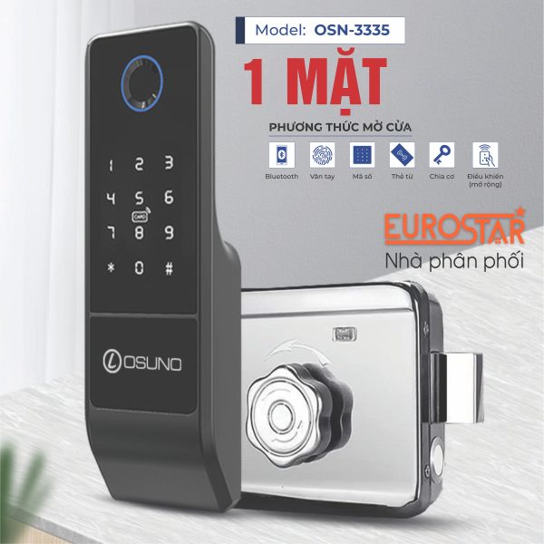 Khóa vân tay cửa cổng