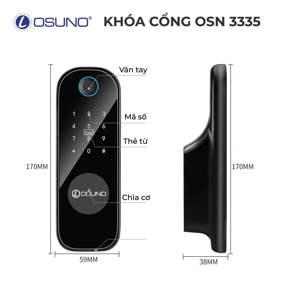 Khóa cổng an toàn