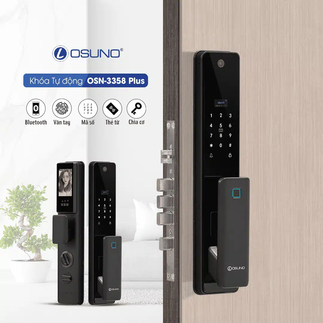 Khóa Điện Tử Có Camera OSN-3358 Plus