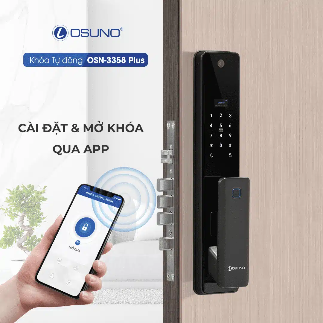 Khóa Điện Tử Có Camera OSN-3358 Plus