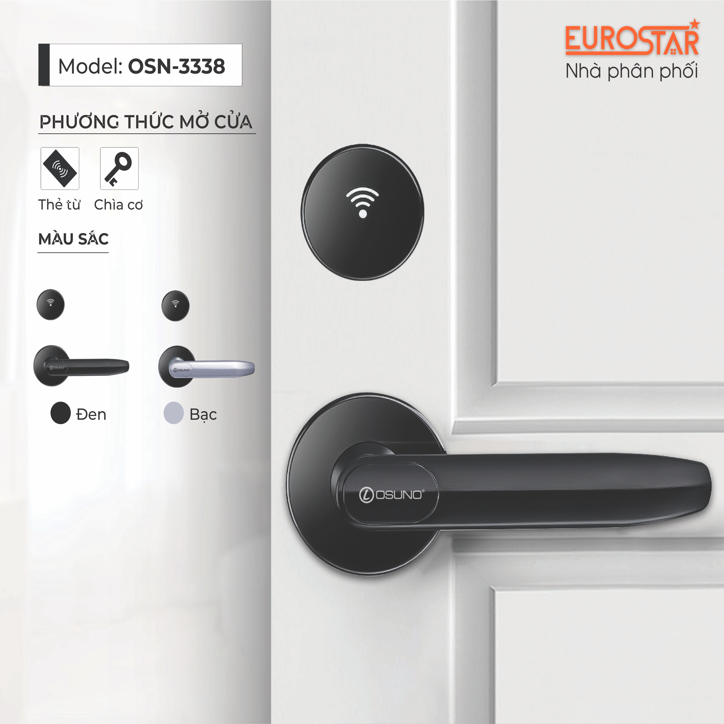 Khóa Khách Sạn OSN-3338