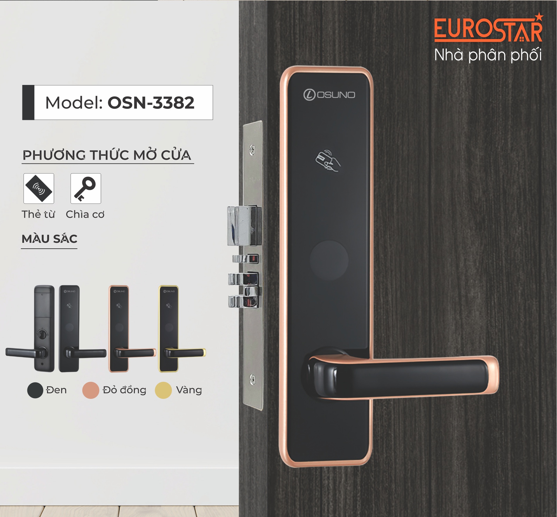 Khóa Khách Sạn OSN-3382