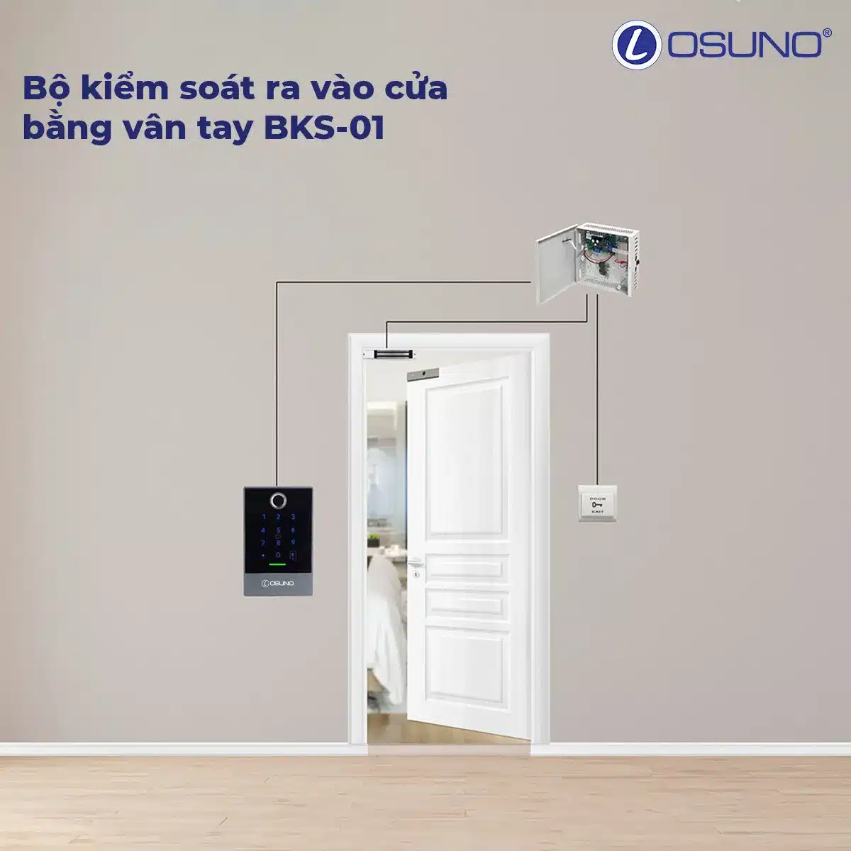 Khóa kiểm soát nhà trọ