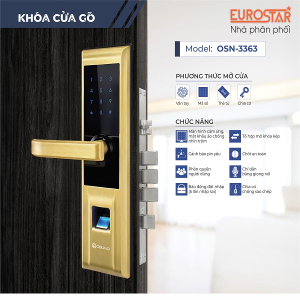 Khóa Thẻ Từ OSN-3363
