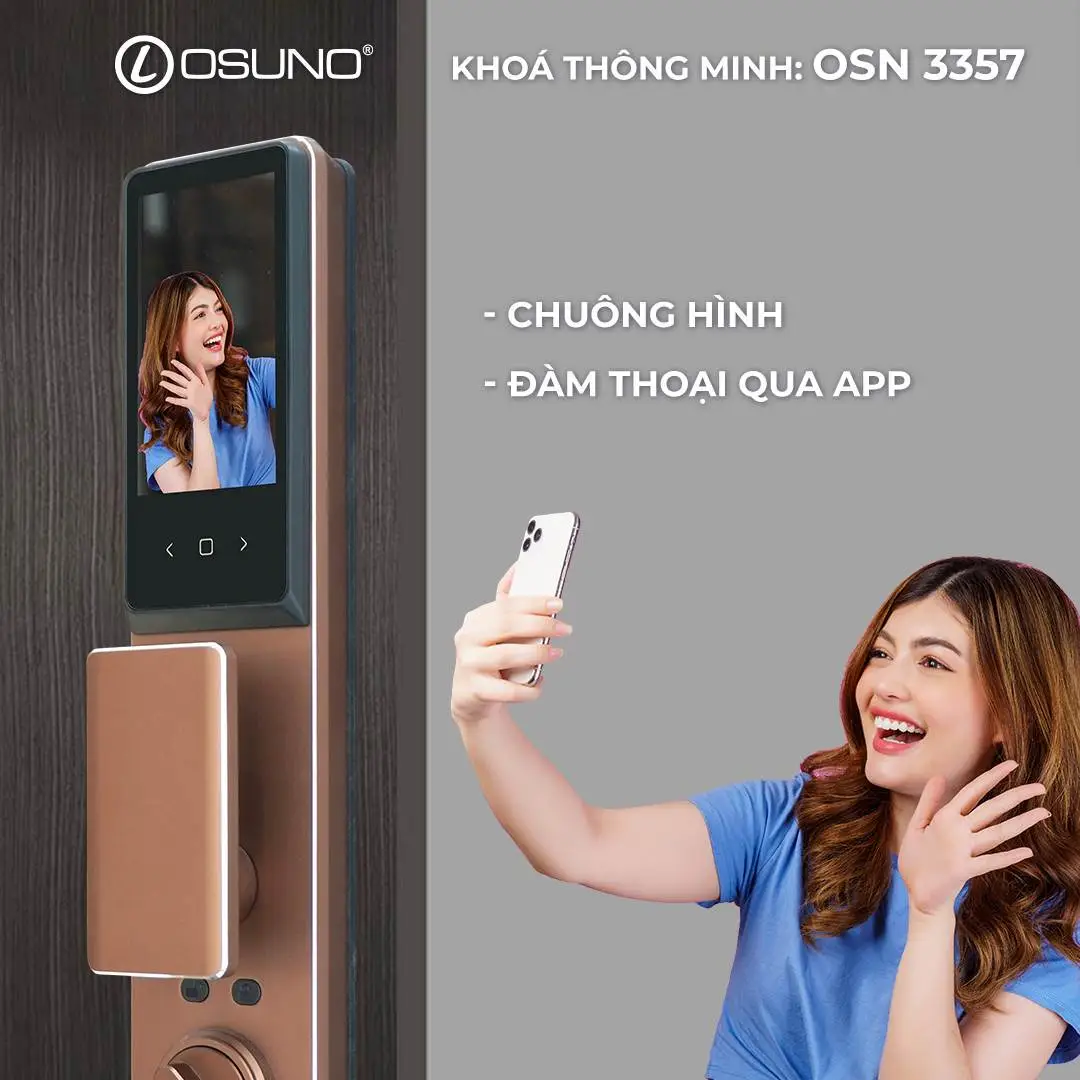 Khóa Thông Minh FACE ID OSN-3357 