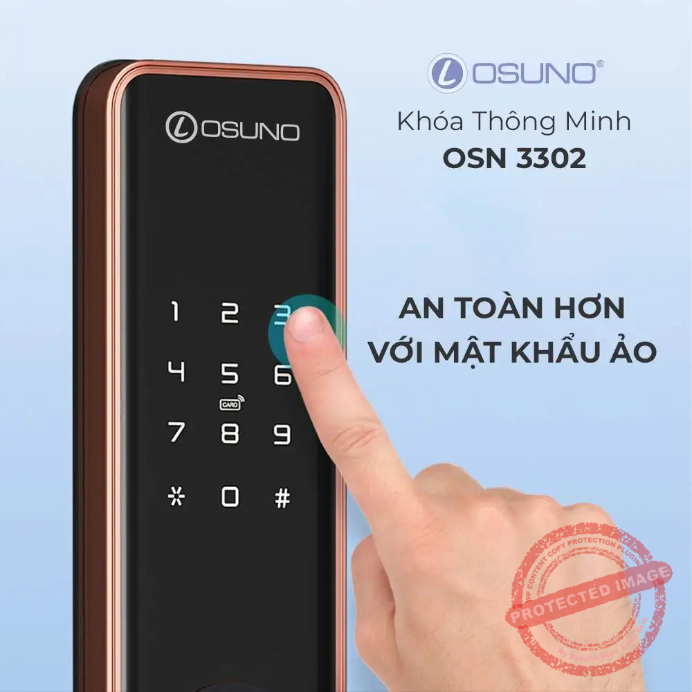 Khóa cửa vân tay OSN-3302