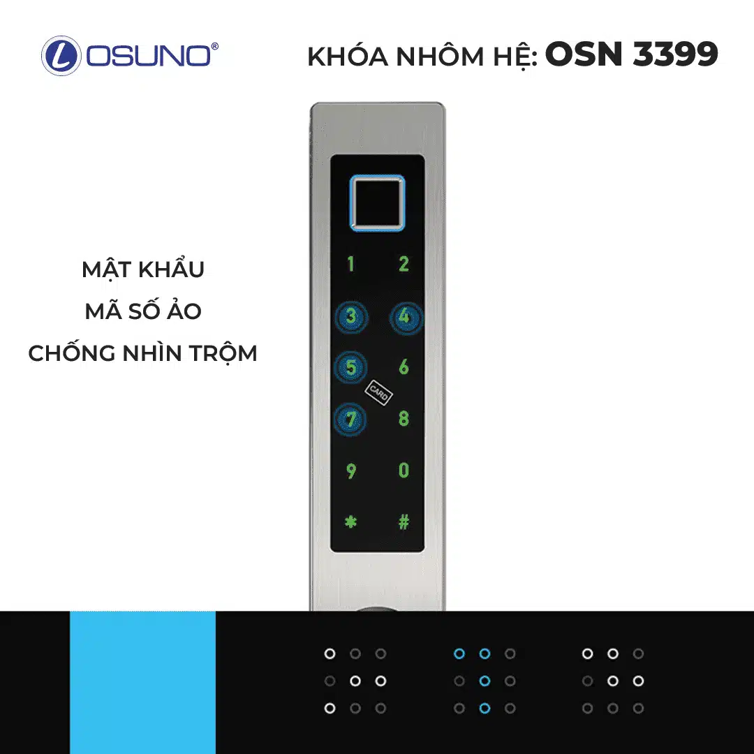 Khóa cửa nhôm