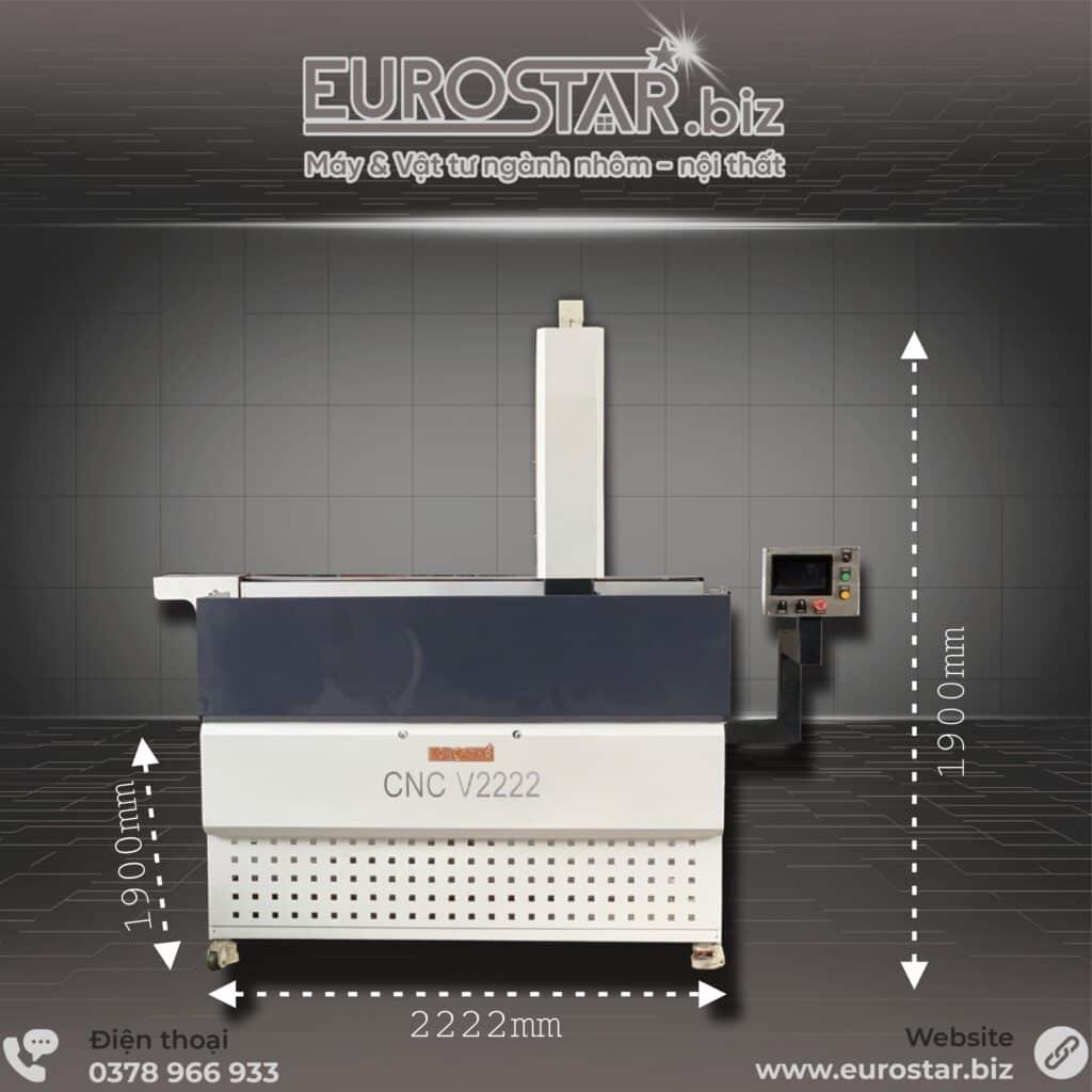 Máy Khoét Khóa CNC V2222