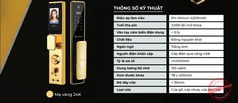 Thông số kỹ thuật KBT08