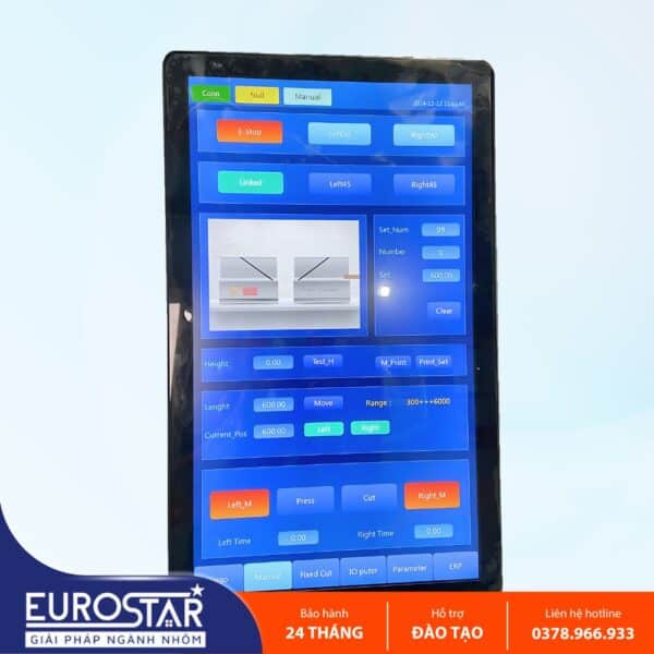 Máy cắt nhôm 2 đầu CNC A550 Ngoại tuyến