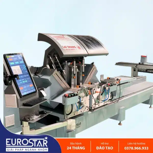 Máy cắt nhôm 2 đầu CNC A550 Ngoại tuyến