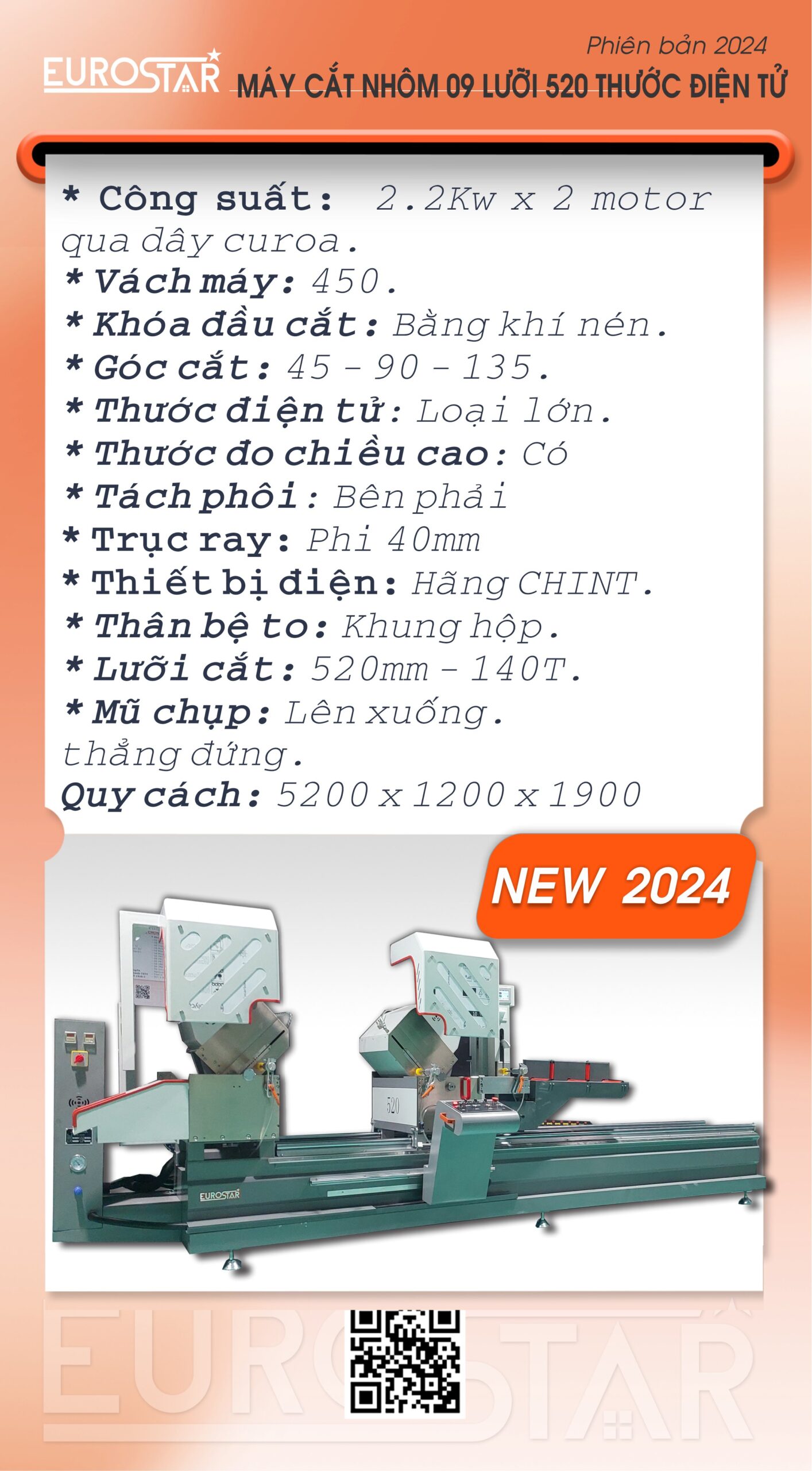 MÁY CẮT NHÔM CNS 520mm