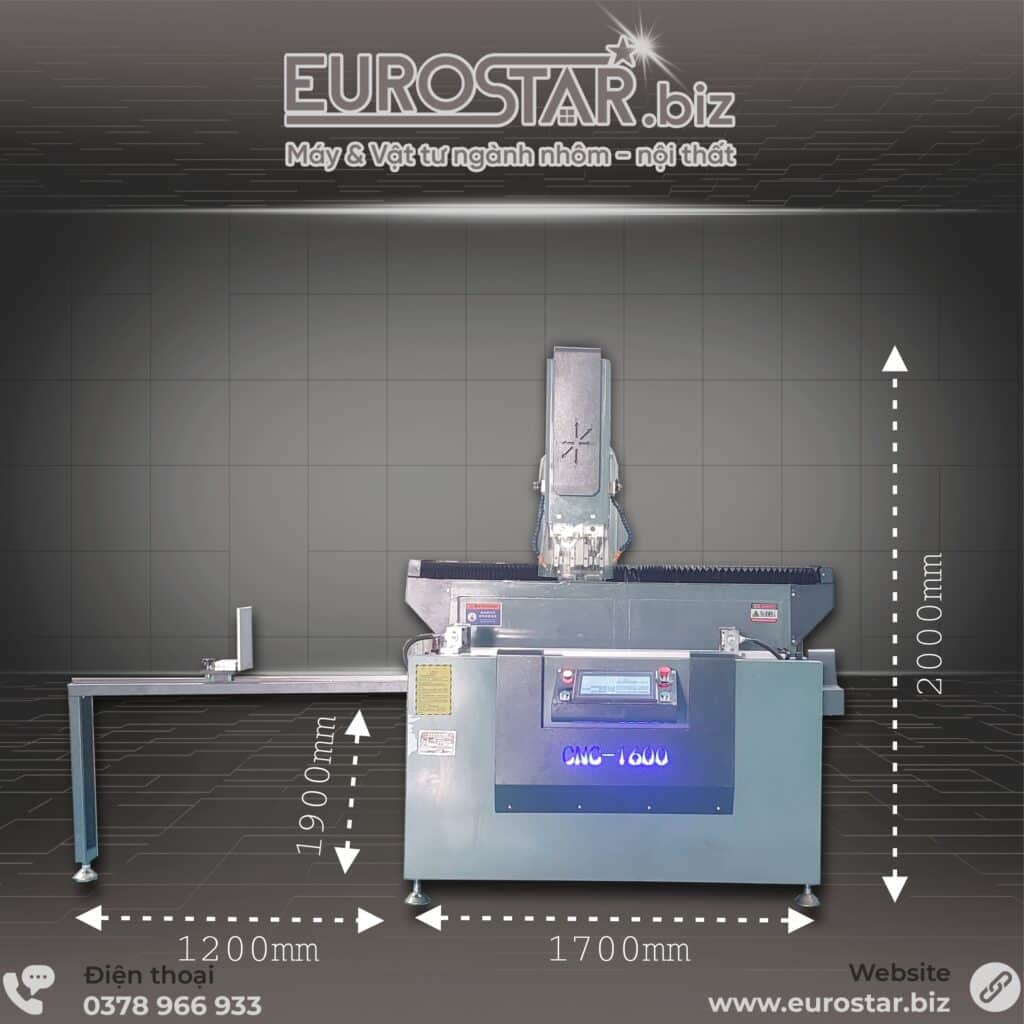 Máy Khoét Khóa CNC K1600