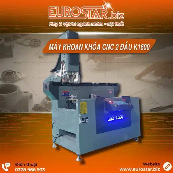 Máy Khoét Khóa CNC K1600