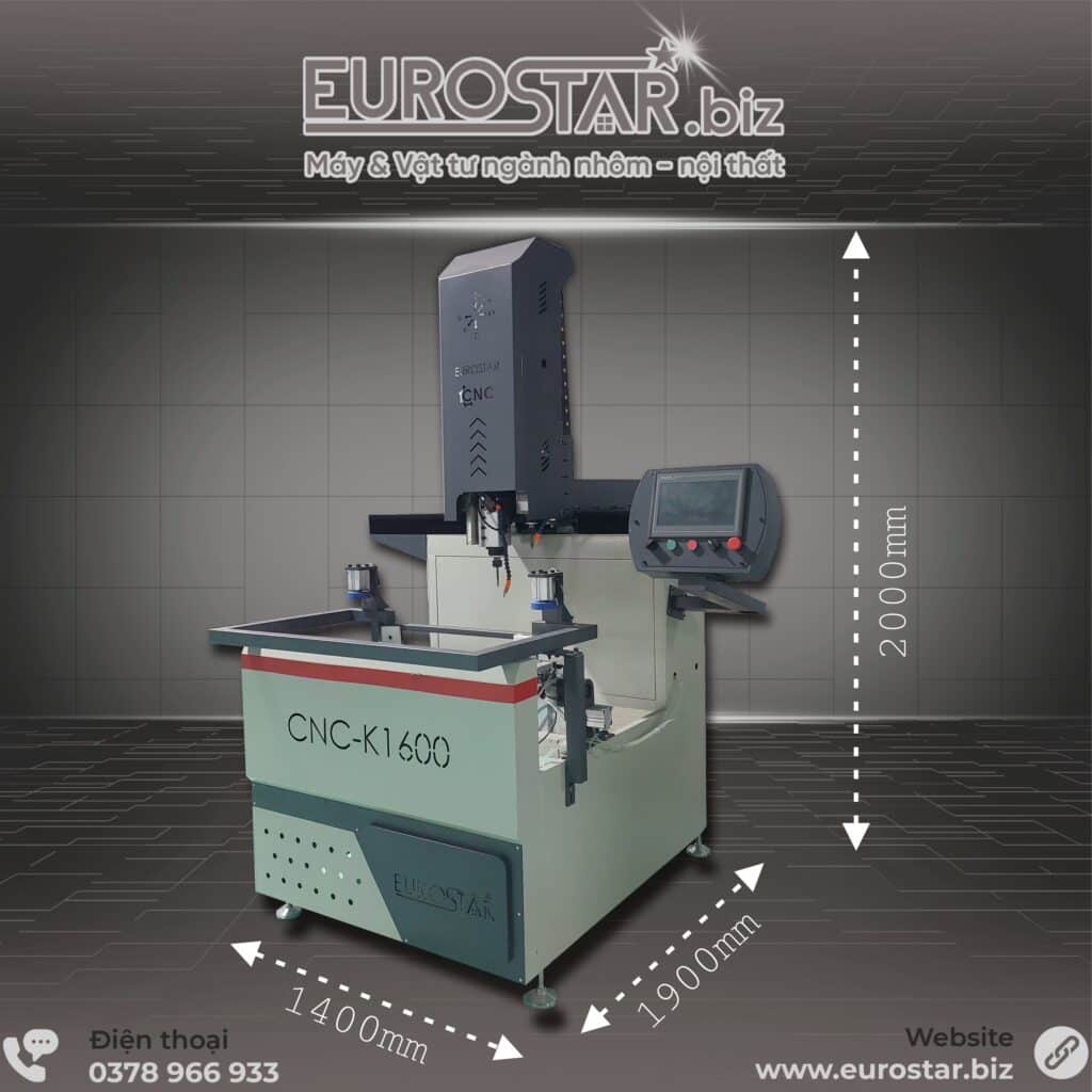 Máy Khoét Khóa CNC Xpro K1402