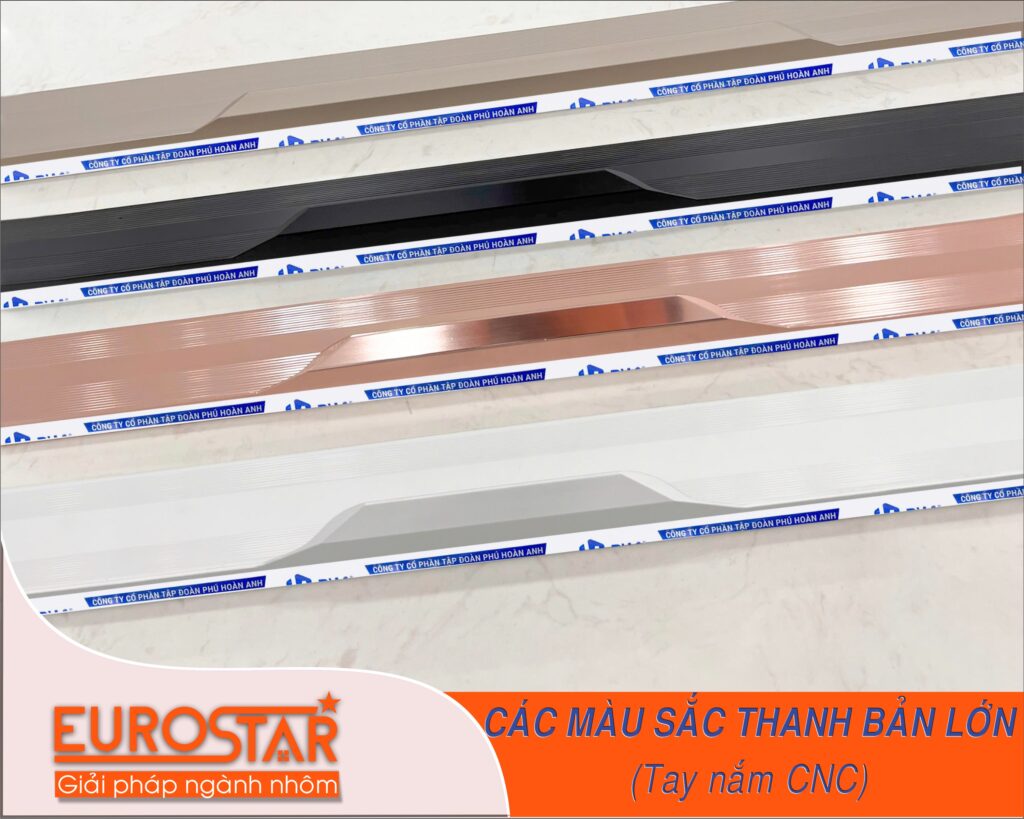 các màu sắc thanh bản lớn