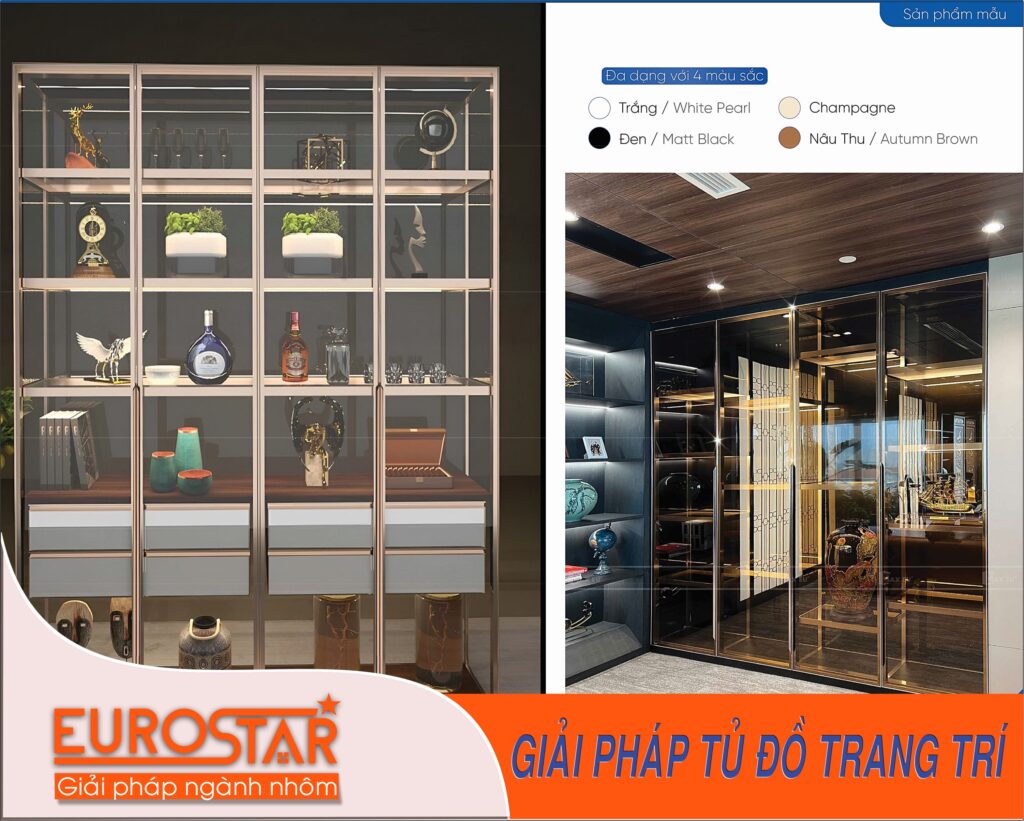 Giải pháp tủ trang trí