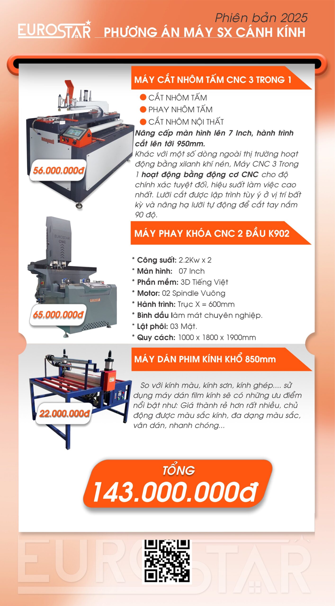 phương án sản xuất cánh kính