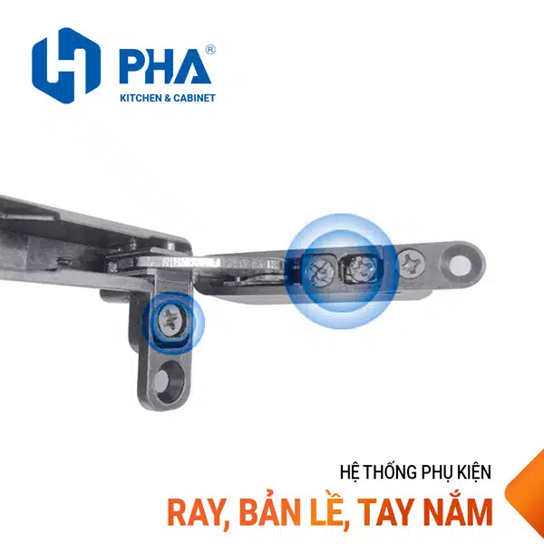 Alternative view of Bản lề Âm giảm chấn chuyên dụng