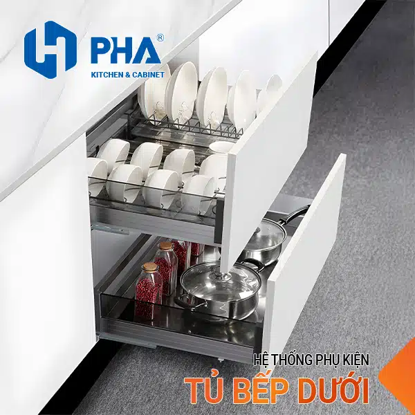 Kệ bát đĩa đa năng – kính