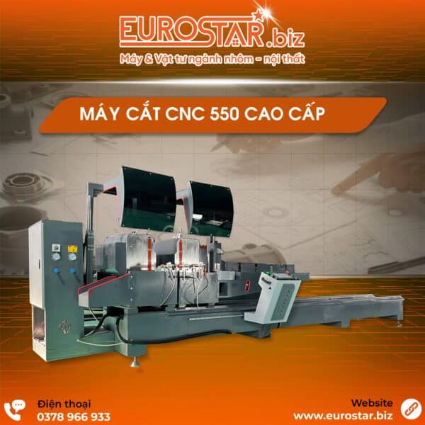 máy cắt nhôm CNC lưỡi 550
