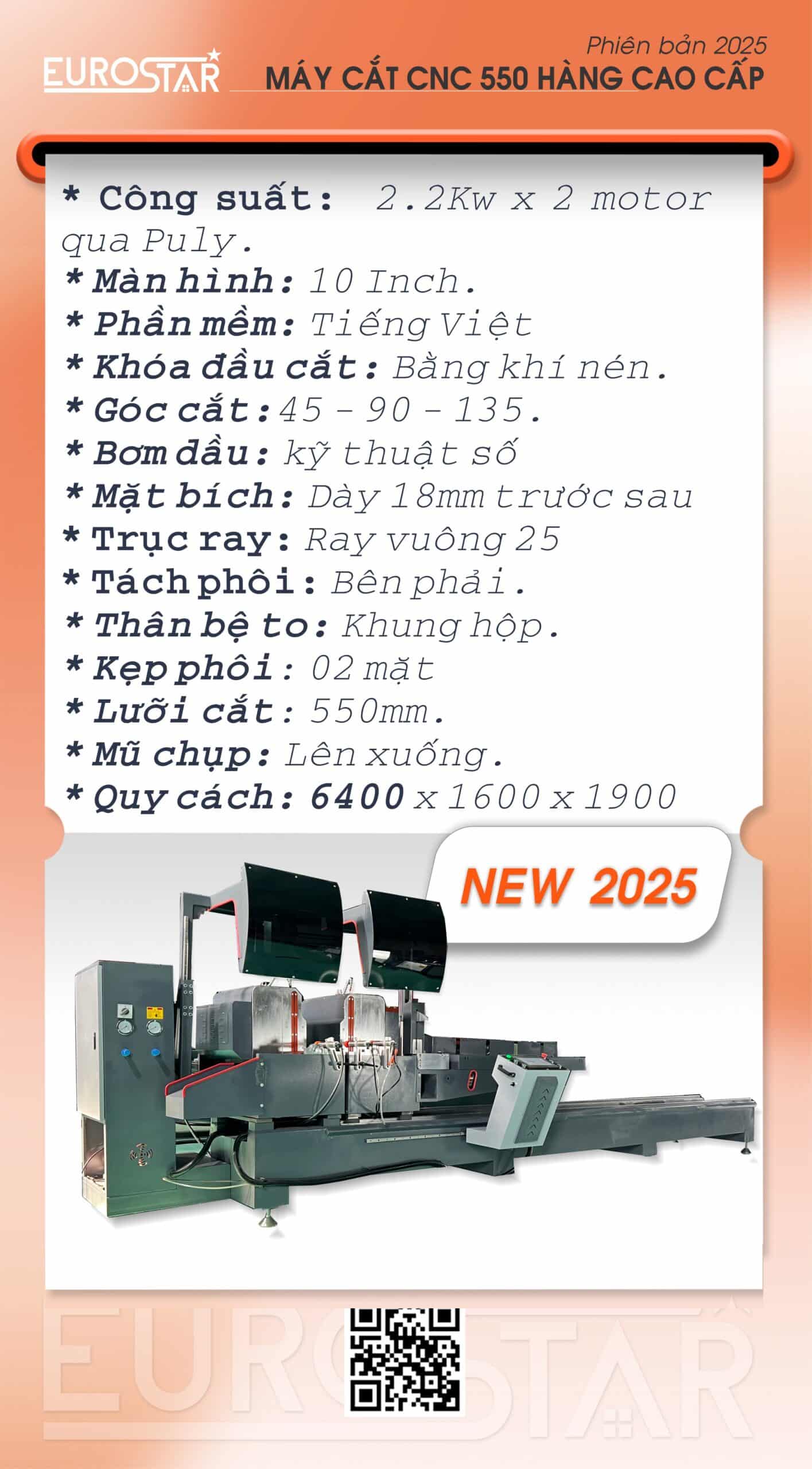 Máy cắt nhôm CNC 550