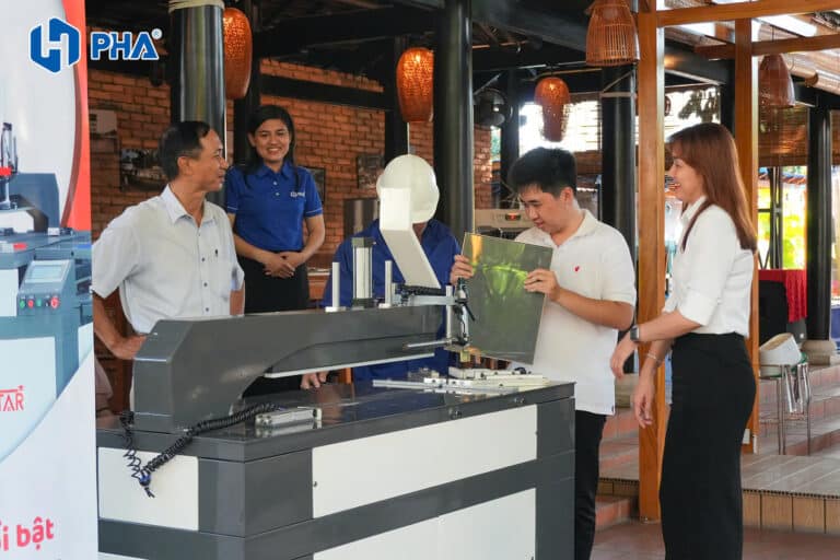 Eurostar & PHA: Kinh nghiệm, Vật tư PHA, Máy cắt 4in1 tại BR-VT