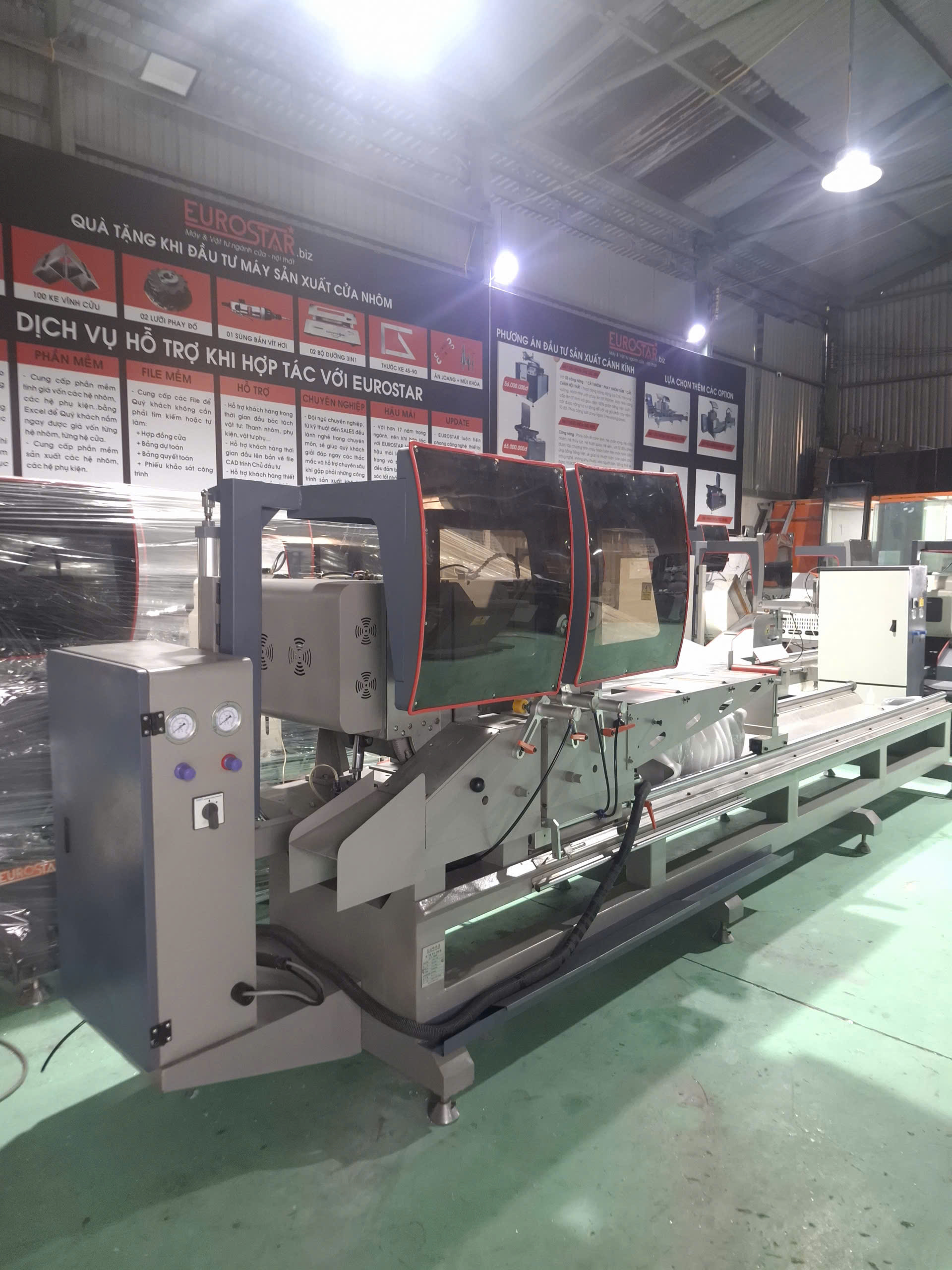 THANH LÝ MÁY CẮT NHÔM