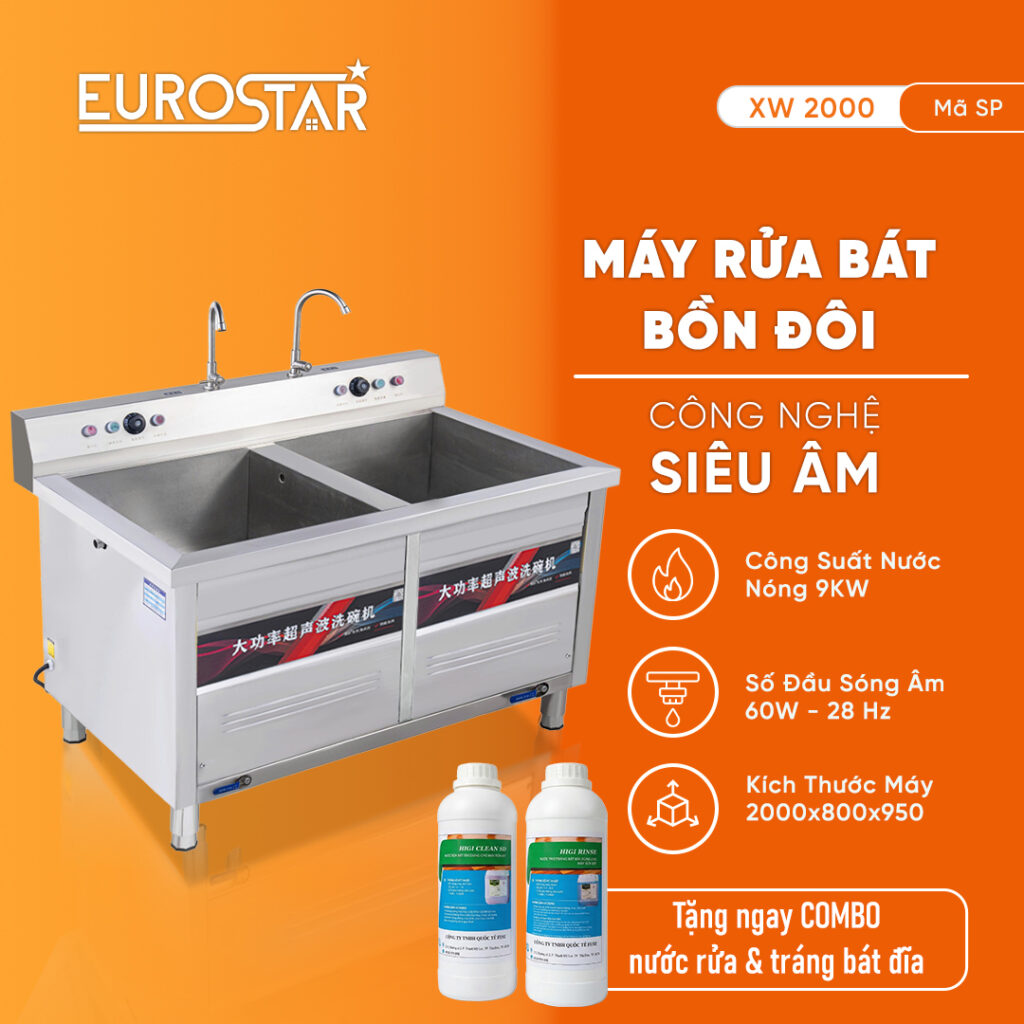 Máy rửa bát công nghiệp XW2000
