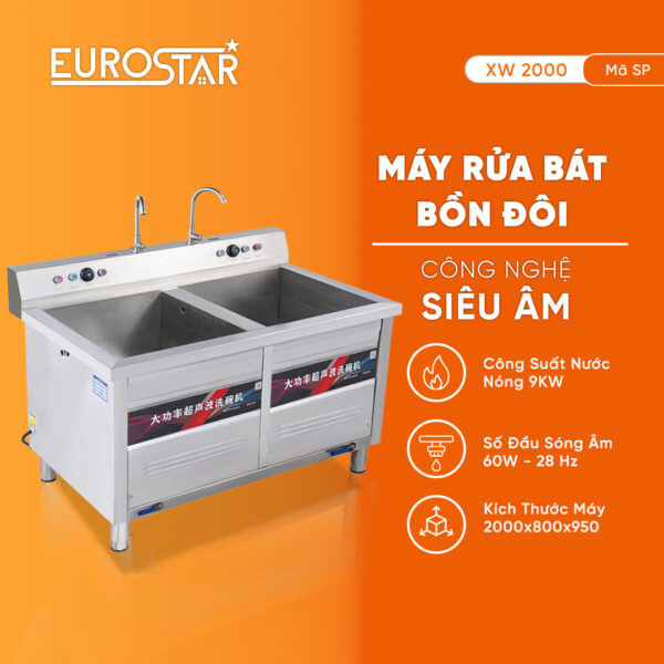 Máy rửa bát công nghiệp XW2000